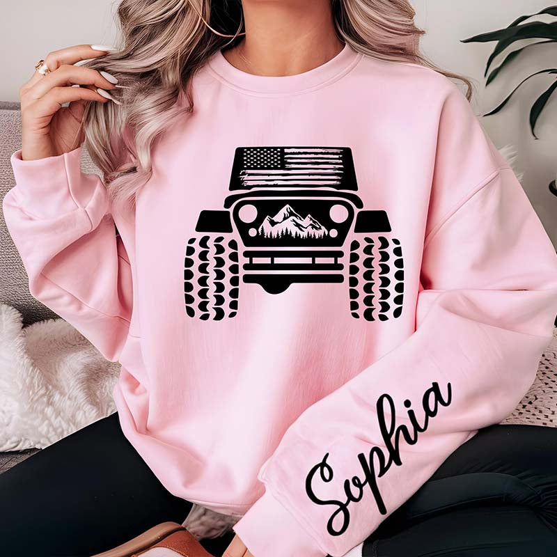 Personalized American Off Road Sweatshirt
