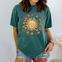 Boho Spiritual Sun Bohemian T-Shirt