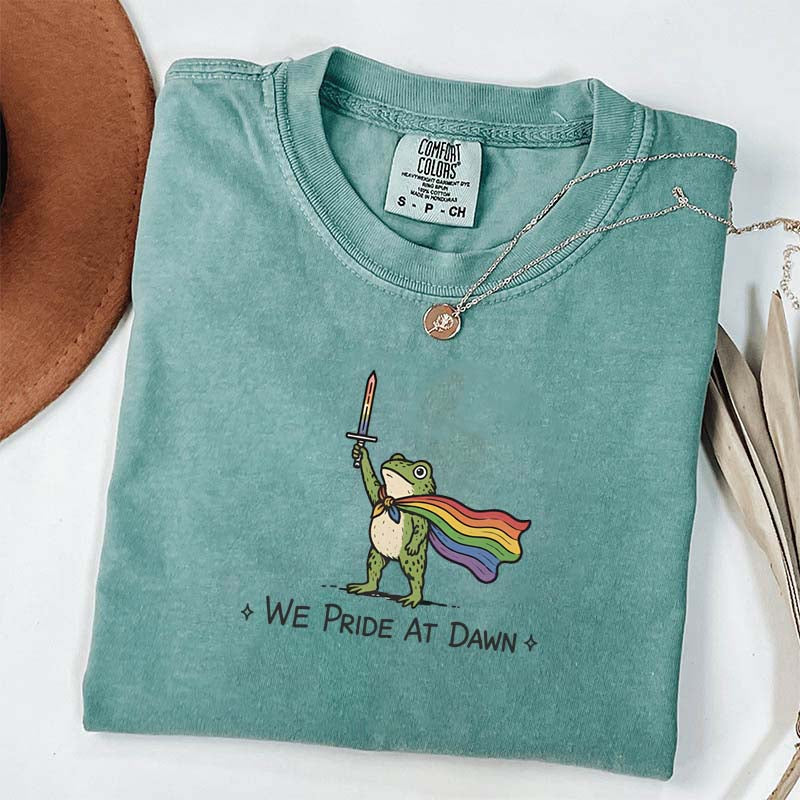 We Ride At Dawn Frog T-Shirt