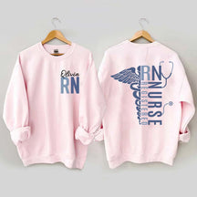 Personalized Registered Nurse Sweatshirt
