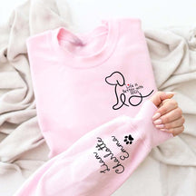 Personalized Pet Name Dog Mom Sweatshirt