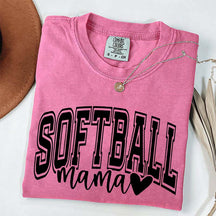 Softball Mama Comfort Color T-Shirt