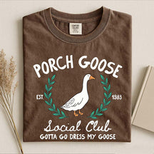 Porch Goose Social Club Est 1983 T-Shirt