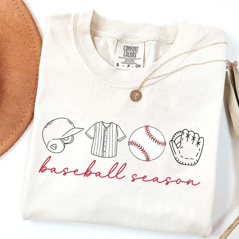 Game Day Cut Baseball Season T-Shirt