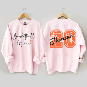 Custom Basketball Mom Love Sweatshirt