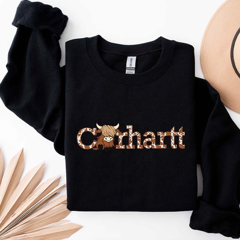 Highland Cow Cute Sweatshirt