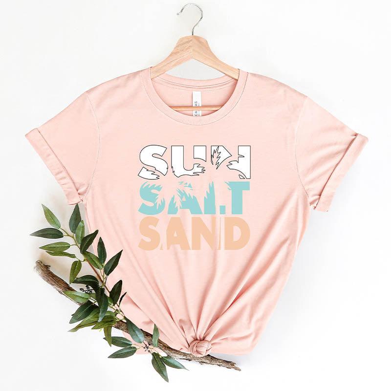 Sun Salt Sand Summer Lover T-Shirt