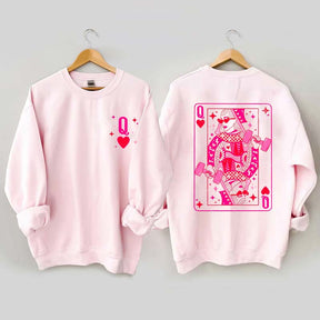 Weightlifting Queen Of Hearts Sweatshirt