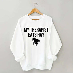 Horse Lover Equestrian Farm Sweatshirt