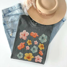 Hibiscus Flower Tropical Summer T-Shirt