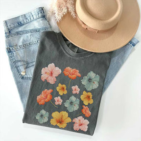 Hibiscus Flower Tropical Summer T-Shirt