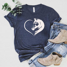 Horse With Heart T-Shirt