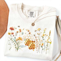 Honey Bee Wildflowers T-Shirt