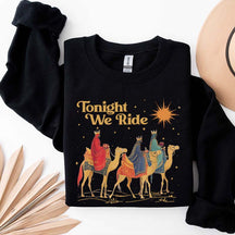 Retro Tonight We Ride Faith Sweatshirt