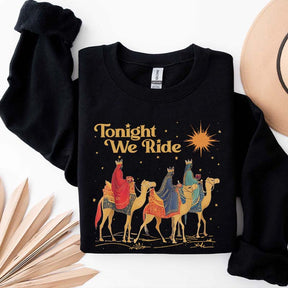 Retro Tonight We Ride Faith Sweatshirt