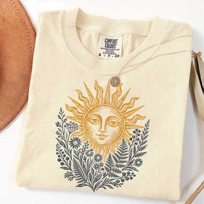 Vintage Mystical Celestial Sun T-Shirt