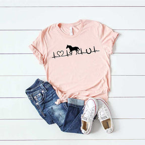 Horse Heartbeat Farm T-Shirt