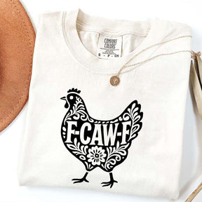F-CAW-F Farm Animal Chicken T-Shirt