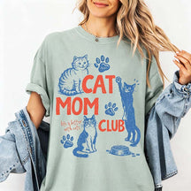 Cat Mom Club T-Shirt