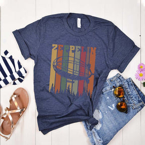 Retro Zeppelin Airship T-Shirt