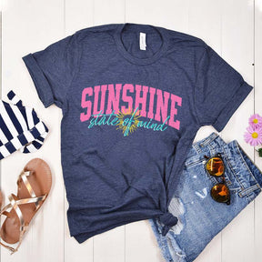 Sunshine State of Mind Summer Vibes T-Shirt