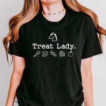 Treat Lady Horse Show Mom T-Shirt