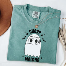 Ghost Malone Funny Halloween T-Shirt