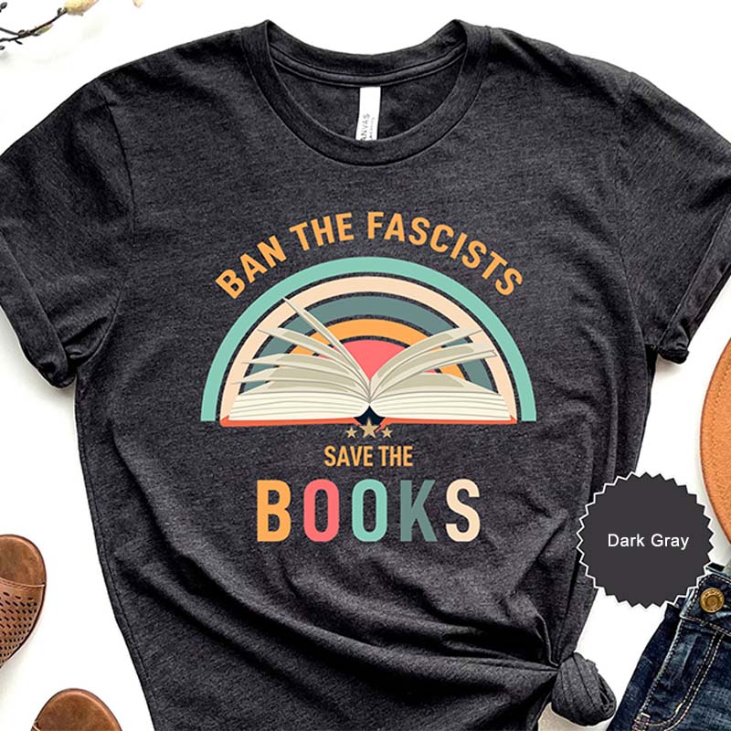 Ban Reading Teacher Funny Book Lovers T-Shirt