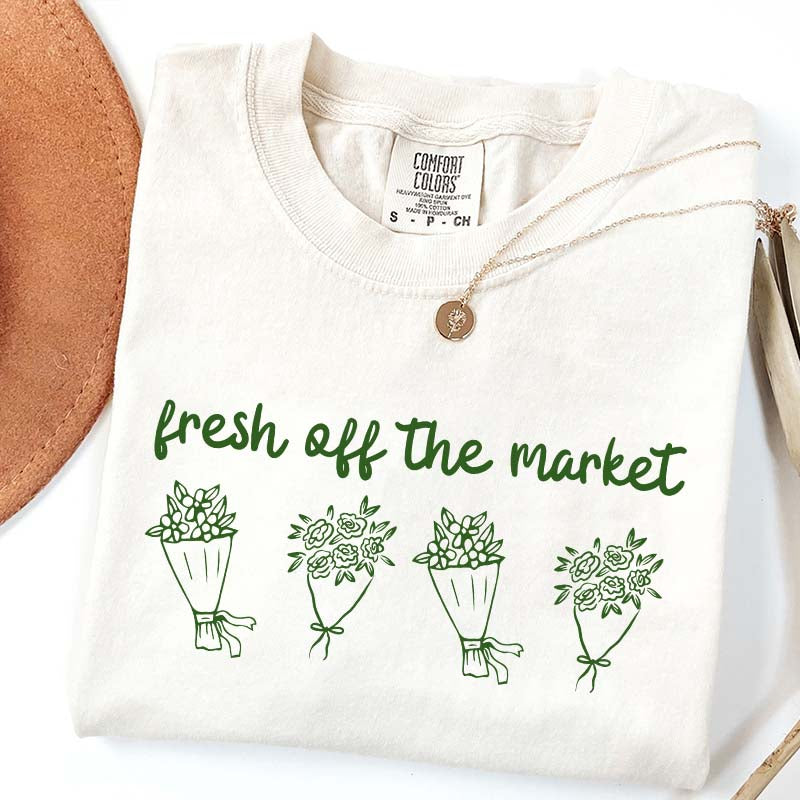 Fresh Off The Market Engagement T-Shirt
