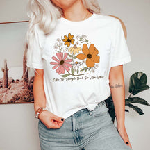 Mental Health Wildflowers T-Shirt