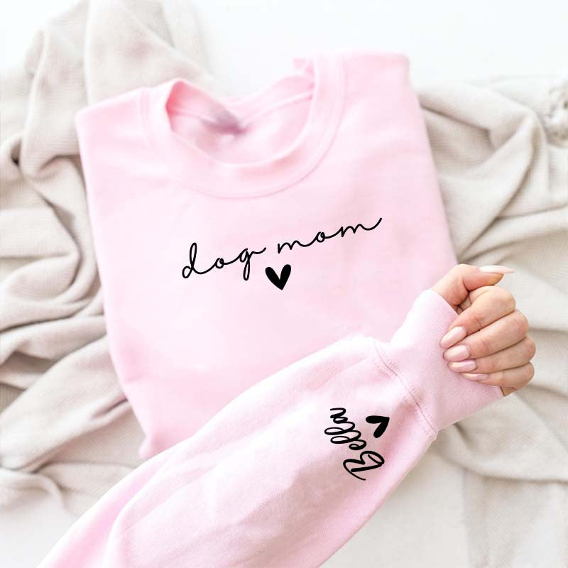 Custom Dog Mom Lover Sweatshirt
