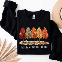 Fall Is My Favorite Color Tree Sweatshirt