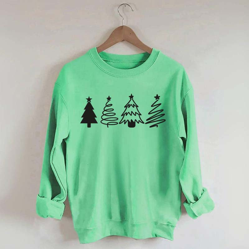 Nature Christmas Trees Lover Sweatshirt