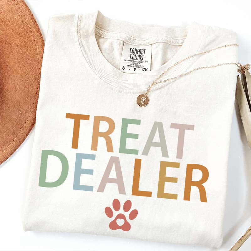 Comfort Colors Treat Dealer Dog T-Shirt