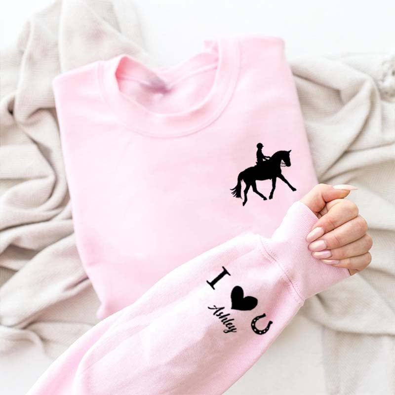 Personalized Horse Gifts Sweatshirt