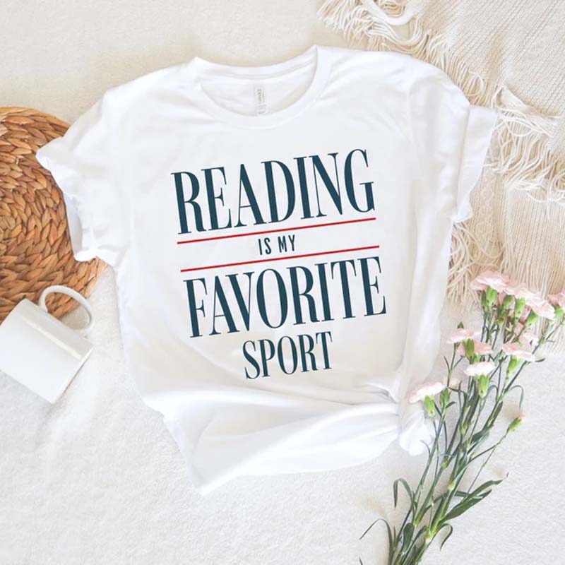 Reading is My Favorite Sport Comfort Colors T-Shirt