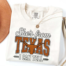 Comfort Colors She's From Texas T-Shirt