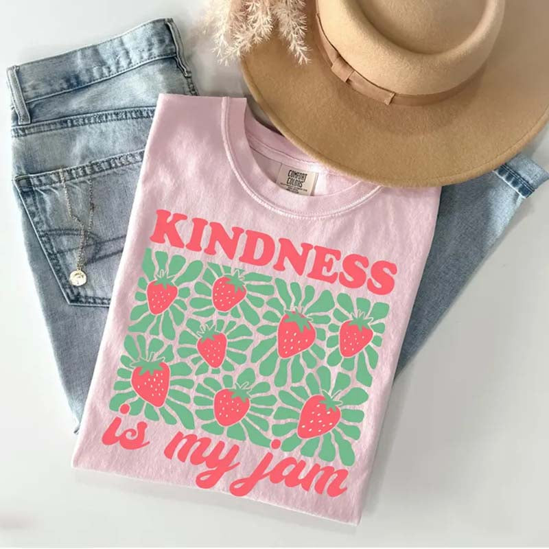 Comfort Colors Kindness Floral T-Shirt