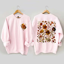 Autumn Cottagecore Autumn Floral Sweatshirt