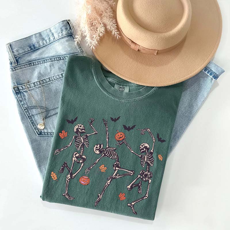 Comfort Colors Dancing Skeleton T-Shirt