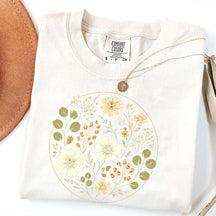 Wildflower Vintage Floral Ring T-Shirt