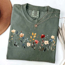 Comfort Colors Wild Flower Nature T-Shirt