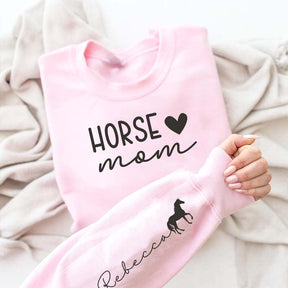 Custom Horse Mom Sweatshirt