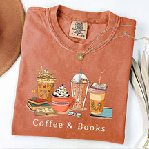 Coffee & Books T-Shirt