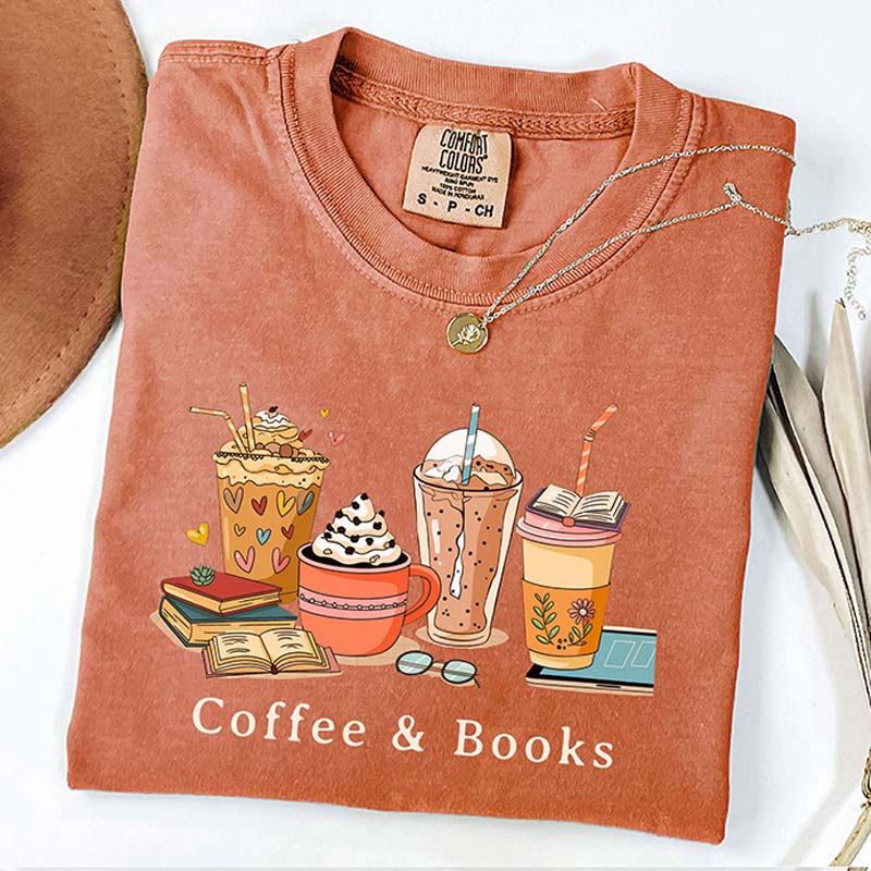 Coffee & Books T-Shirt