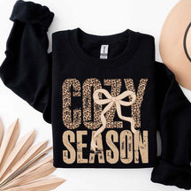 Leopard Fall Cozy Season Sweatshirt