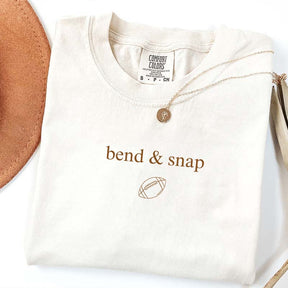 Bend and Snap  Football Mom T-Shirt