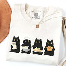 Black Cats Sourdough T-Shirt