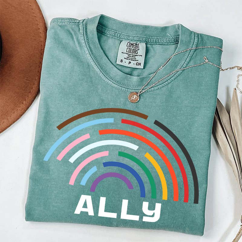 Comfort Colors LGBTQ Ally T-Shirt