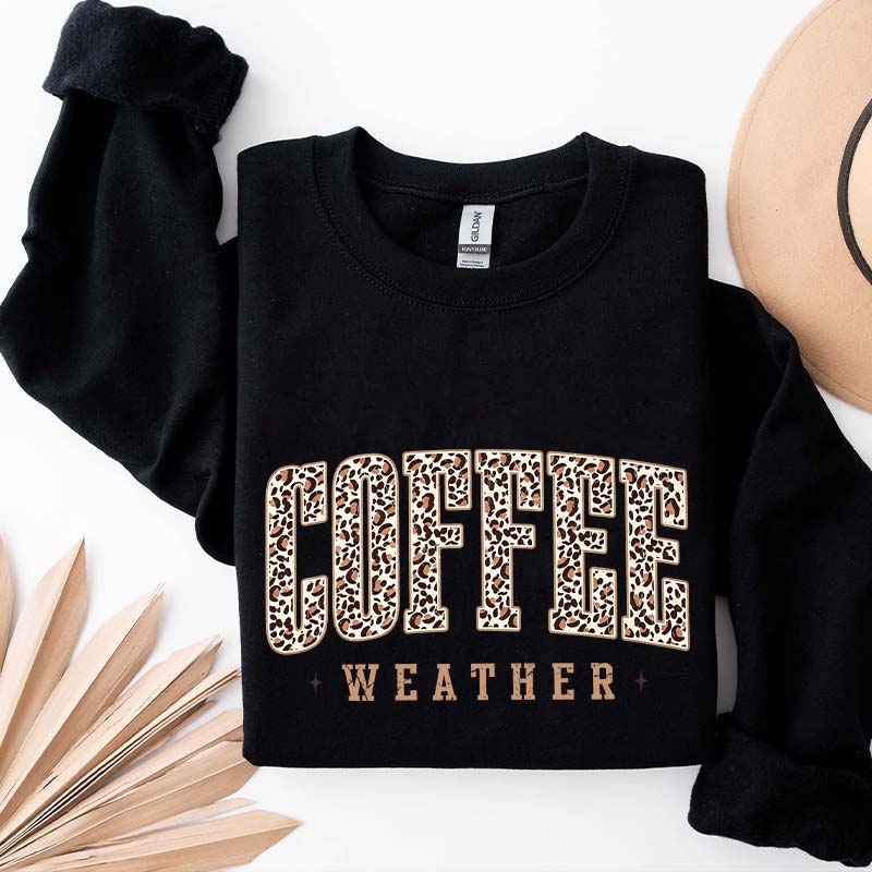 Retro Coffee Weather Lover Sweatshirt